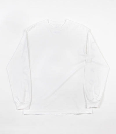 Quasi Mono Long Sleeve T-Shirt - White