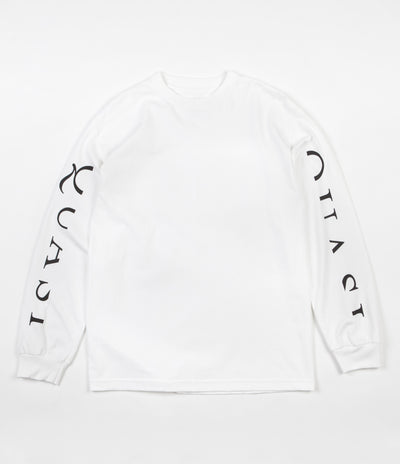 Quasi Mono Long Sleeve T-Shirt - White