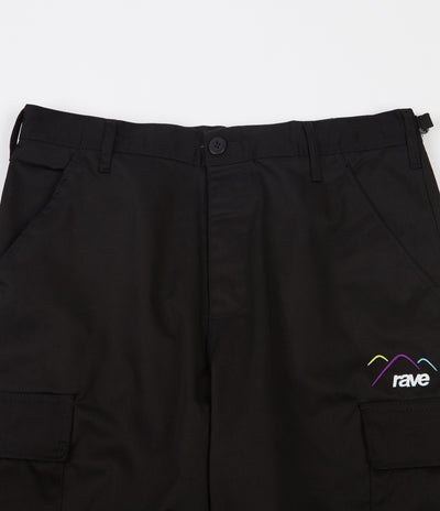 Rave Summit Cargo Pants - Black