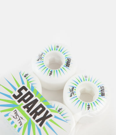 Ricta Wheels Sparx 99a Wheels - White - 51mm