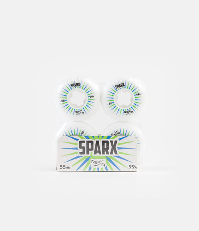 Ricta Wheels Sparx 99a Wheels - White - 55mm