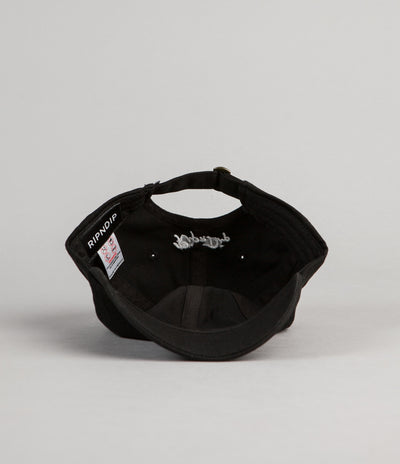 Rip N Dip Castanza Six Panel Cap - Black