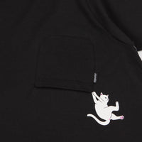 Rip N Dip Hang In There Nermal T-Shirt - Black thumbnail