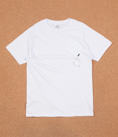 Rip N Dip Hang In There Nermal T-Shirt - White