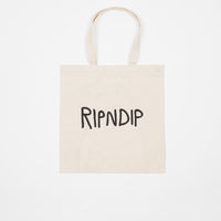 Rip N Dip Lord Nermal Canvas Tote Bag - Natural thumbnail