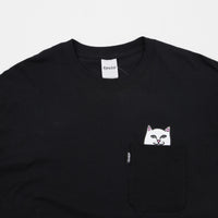 Rip N Dip Lord Nermal Long Sleeve T-Shirt - Black thumbnail