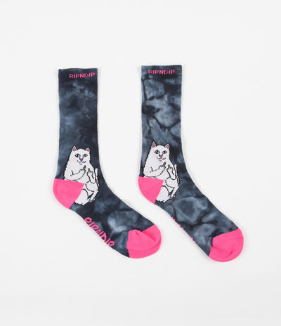 Rip N Dip Lord Nermal Socks - Acid / Neon Pink