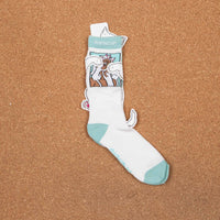 Rip N Dip Nerm Beard Socks - White thumbnail