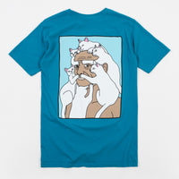 Rip N Dip Nerm Beard T-Shirt - Slate Blue thumbnail