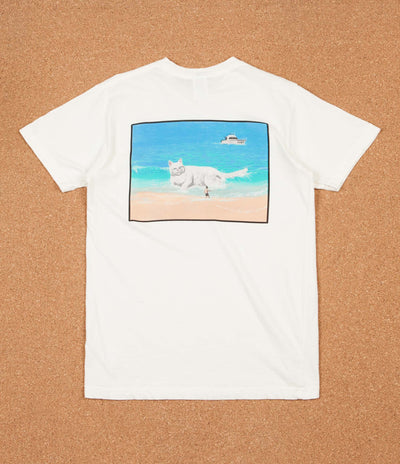 Rip N Dip Nermal Beached T-Shirt - Natural