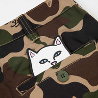 Rip N Dip Nermal Camo Cargo Trousers - Army Camo thumbnail