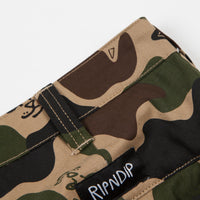 Rip N Dip Nermal Camo Cargo Trousers - Army Camo thumbnail