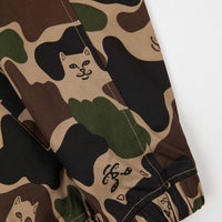 Rip N Dip Nermal Camo Coach Jacket - Army Camo thumbnail