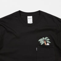 Rip N Dip Nermal Leaf T-Shirt - Black thumbnail