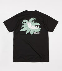 Rip N Dip Nermal Leaf T-Shirt - Black