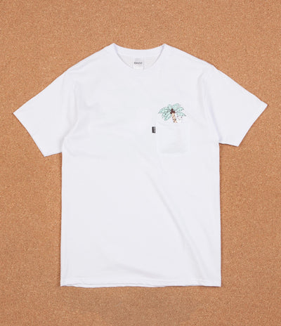 Rip N Dip Nermal Leaf T-Shirt - White