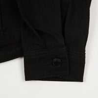 Rip N Dip Nermcasso Flower Denim Jacket - Black thumbnail