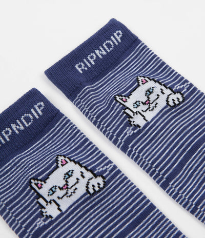 Rip N Dip Peeking Nermal Socks - Navy