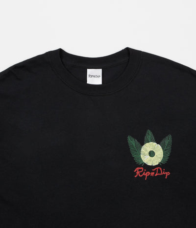 Rip N Dip Pineapple Long Sleeve T-Shirt - Black