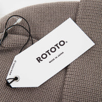 RoToTo Bulky Watch Cap Beanie - Greige thumbnail