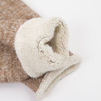 RoToTo Double Face Crew Socks - Camel thumbnail