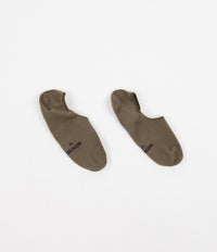 RoToTo High Gauge Invisible Socks - Olive