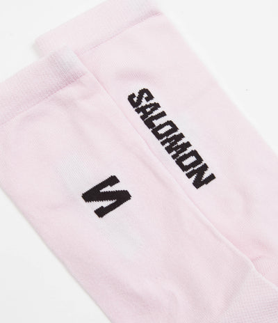 Salomon 365 Crew Socks - Cradle Pink / Black