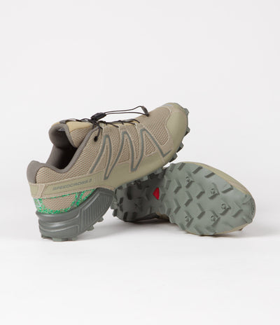 Salomon Speedcross 3 Mindful Shoes - Grey Green / Moss Grey / Castor Grey