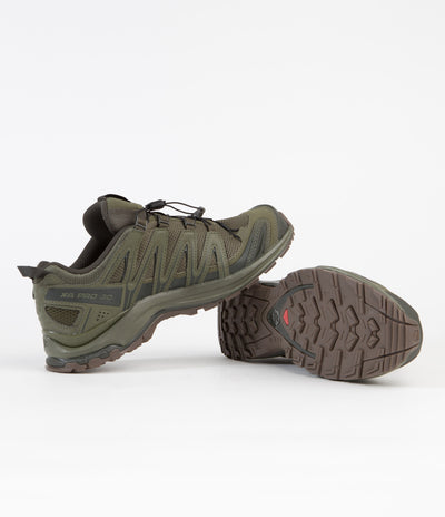 Salomon XA Pro 3D Shoes - Olive Night / Olive Night / Peat