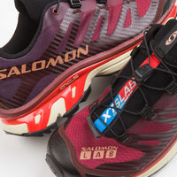 Salomon XT-4 Shoes - Bitter Chocolate / Mocha Mousse / Fiery Red thumbnail