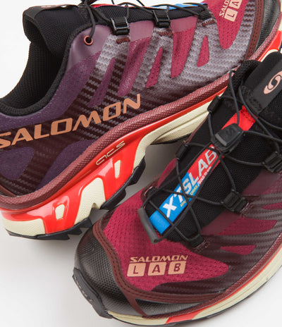 Salomon XT-4 Shoes - Bitter Chocolate / Mocha Mousse / Fiery Red