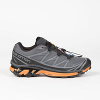 Salomon XT-6 GTX Utility Shoes - Black / Ebony / Marmalade thumbnail