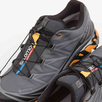 Salomon XT-6 GTX Utility Shoes - Black / Ebony / Marmalade thumbnail