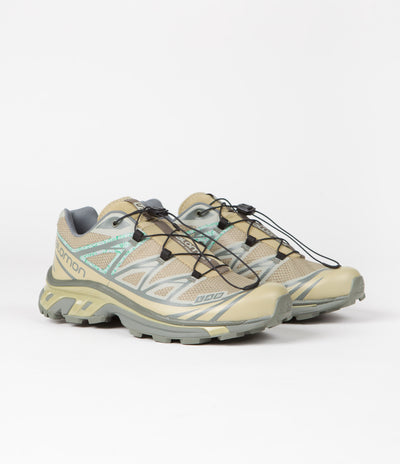 Salomon XT-6 Mindful Shoes - Grey Green / Moss Grey / Castor Grey