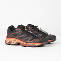 Salomon XT-6 Shoes - Black / Chocolate Plum / Vibrant Orange thumbnail