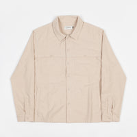 Satta Front Yoke Overshirt - Almond Milk thumbnail