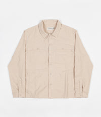 Satta Front Yoke Overshirt - Almond Milk