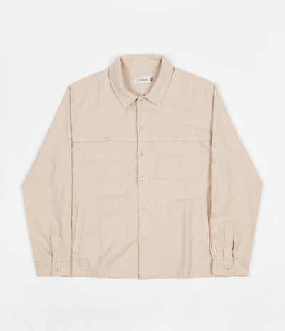 Satta Front Yoke Overshirt - Almond Milk