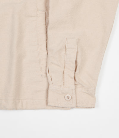 Satta Front Yoke Overshirt - Almond Milk