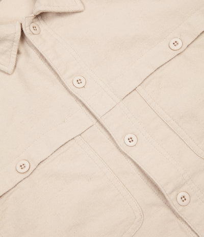 Satta Front Yoke Overshirt - Almond Milk