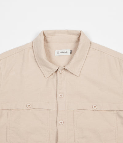 Satta Front Yoke Overshirt - Almond Milk