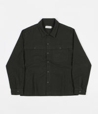 Satta Front Yoke Overshirt - Alpine Green