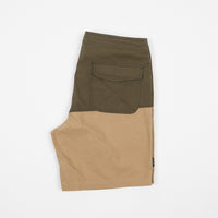 Satta Nasi Board Shorts - Stonegreen / Khaki thumbnail