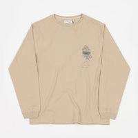 Satta Rhythms Long Sleeve T-Shirt - Stone thumbnail