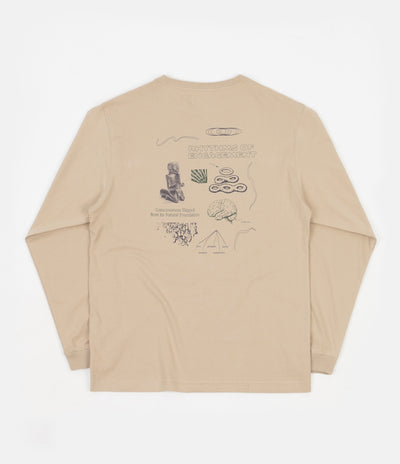 Satta Rhythms Long Sleeve T-Shirt - Stone