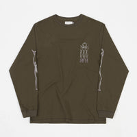 Satta Sol O' Moon Long Sleeve T-Shirt - Charcoal thumbnail