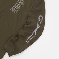 Satta Sol O' Moon Long Sleeve T-Shirt - Charcoal thumbnail