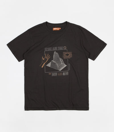 Satta Space & Time T-Shirt - Washed Black