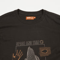 Satta Space & Time T-Shirt - Washed Black thumbnail