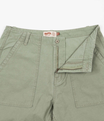 Satta Utility Shorts - Stonegreen